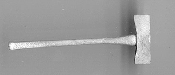 Axt, zweiseitig 41x14x2mm, 2 Stück