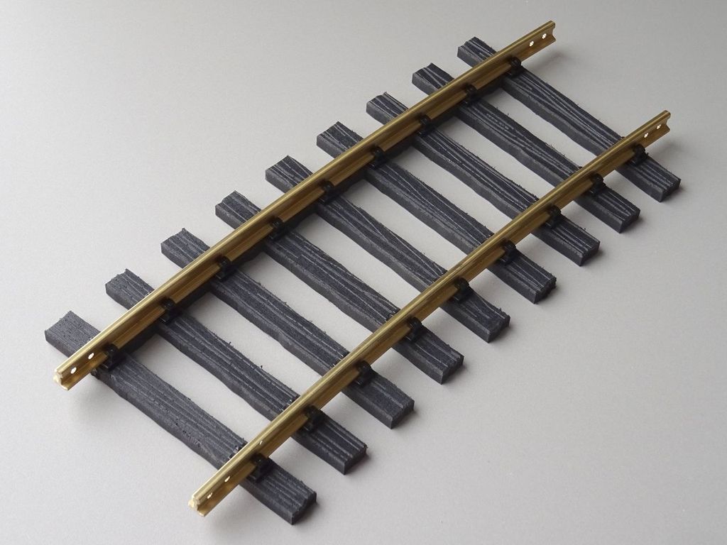 Regelspurgleis Bogen 7,5°, Radius 2000mm