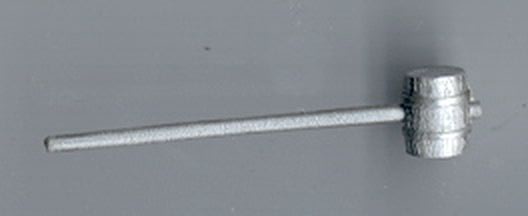 Holzhammer 2 Stück, 37x7x5mm