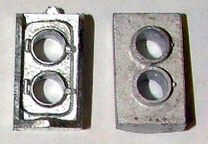 Hauptlicht, doppelter Streckenscheinwerfer 20x12x8mm