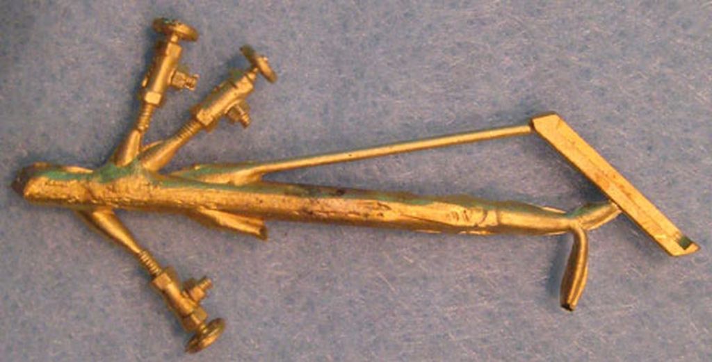 Stehkessel-Wasserstandskontrollventile 3 Ventile und Ablaufrinne