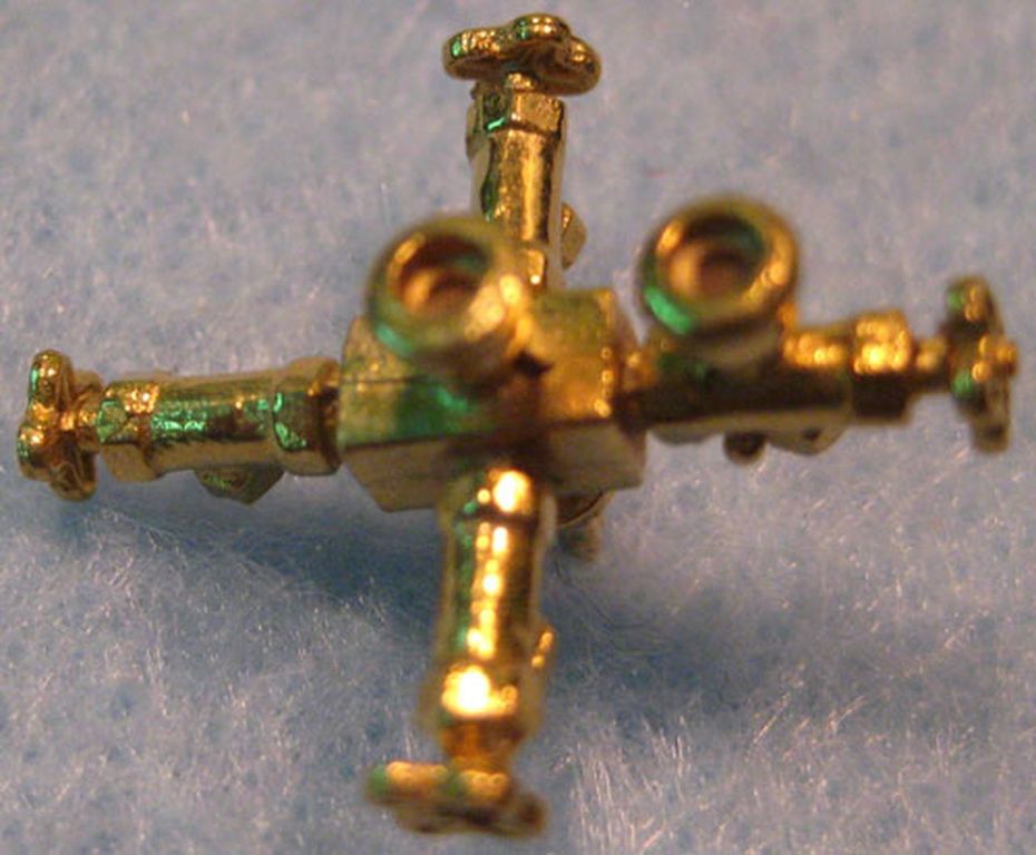 Stehkessel-Dampfverteiler Maße über Kreuz: 20 x 17 mm, Höhe 7 mm