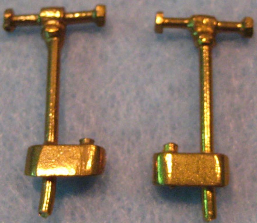 Sandfallrohre mit Ventil 11 x 20 mm, 2 Stück
