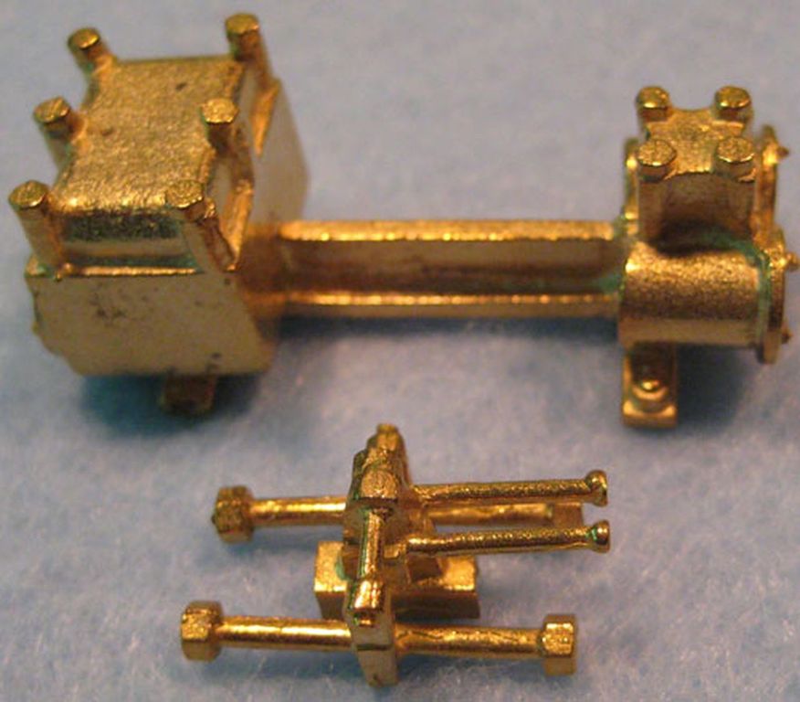 Zwei-Zylinder-Dampfwasserpumpe 43 x 16 x 18 mm,  2 Teile