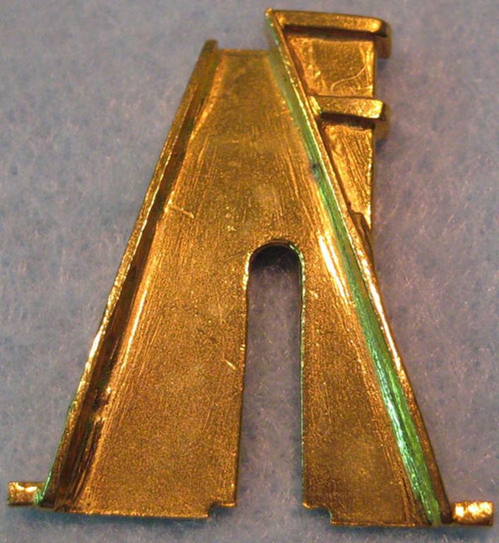 Aufgleis-Schuh Typ Butterfly 33 x 29 mm