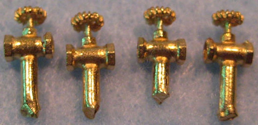 Durchgangsventil klein, 4 Stück 4 Stück