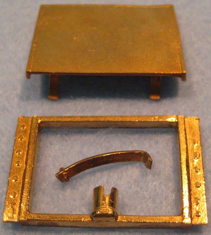 Führerhausdach-Lüfter 3 Teile, 37 x 23 x 5 mm