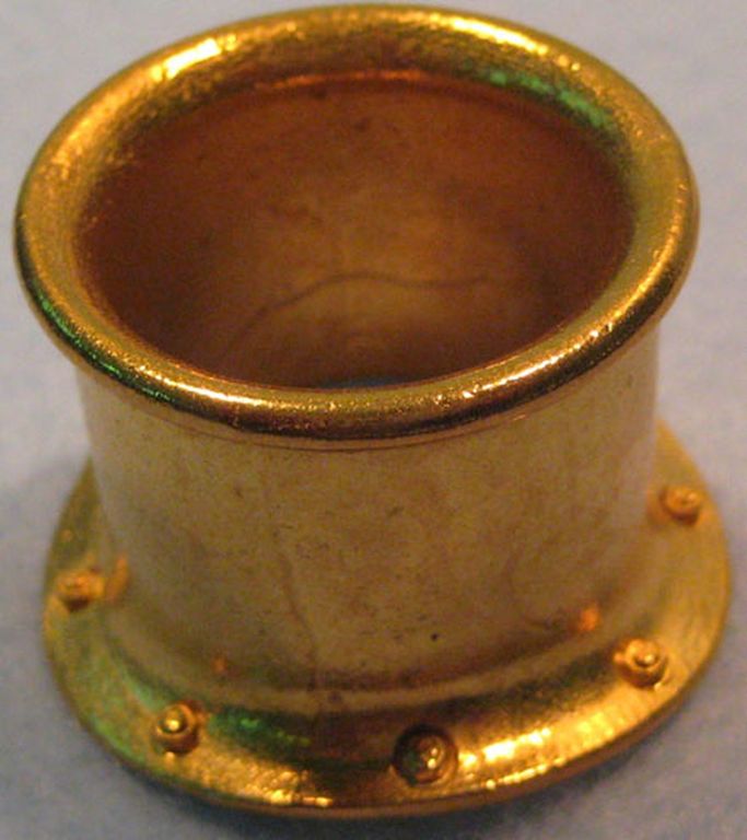 Schornstein, Krempe D= 40 mm, Schaft 30 mm, Höhe 25 mm