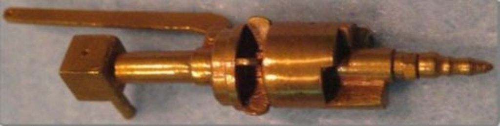 Dampfpfeife, Mehrton Höhe 40 mm ohne Steuerhebel, D= 8 mm