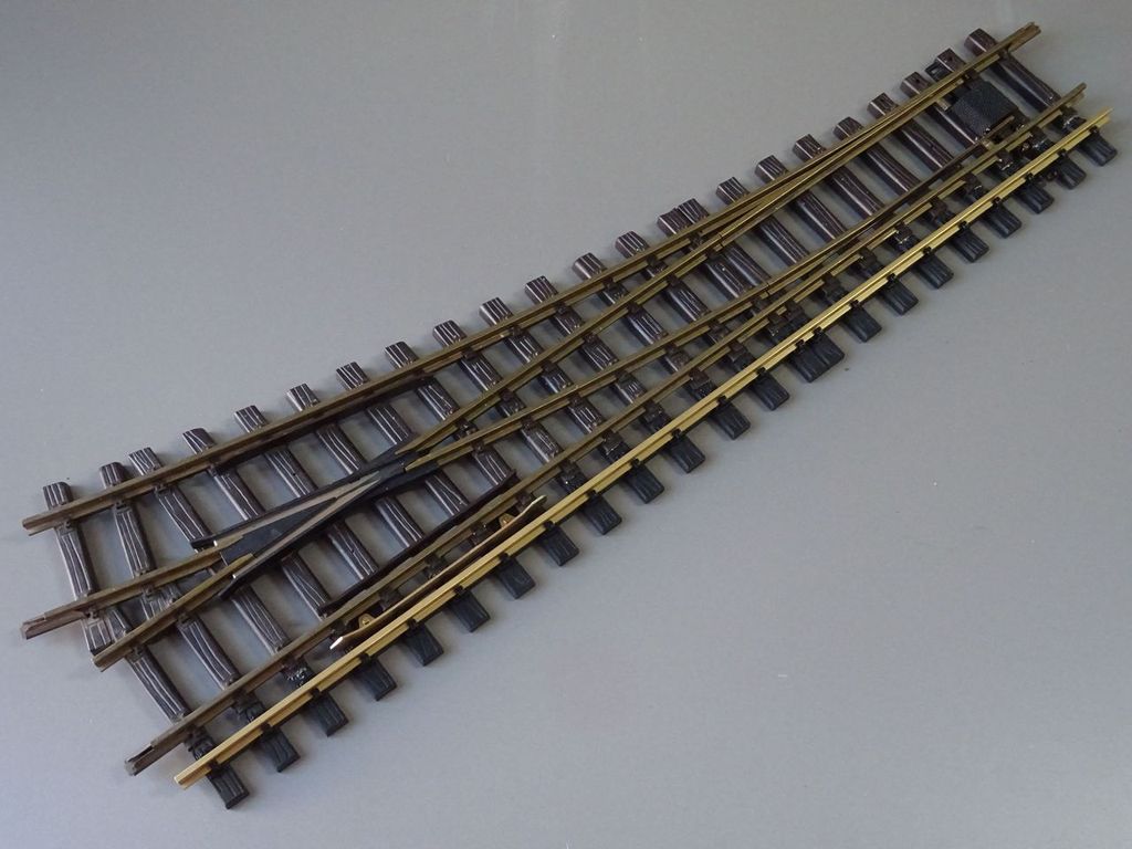 Zusatzgleis gerade für R5-Weiche LGB, rechts