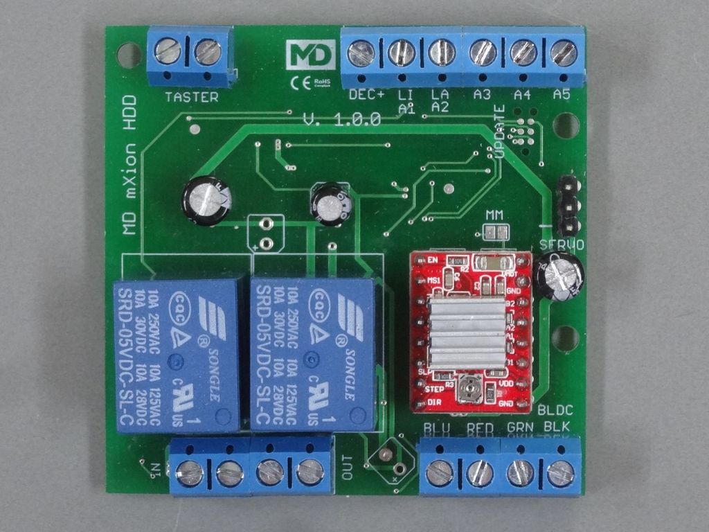 Decoder für Drehscheibe inkl. Kehrschleifenmodul, DCC und Motorola