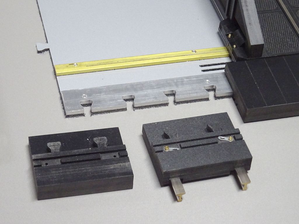 Gleisanschluss für Schiebebühne, 1:22,5