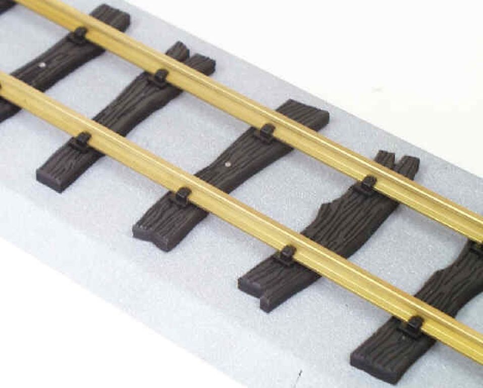 Holzschwellen Feld- und Waldbahn 45 mm, 50 Stück ca. 98 x 20 x 6 mm