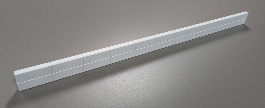 Bahnsteigkante Blocksteine 495 x 30 x 8 mm