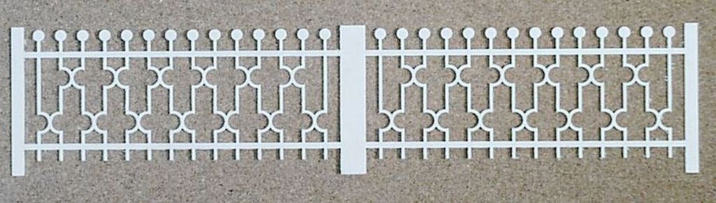 Schmiedezaun ca. 250 mm x 55 mm