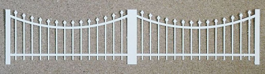 Bogenzaun ca. 250 mm x 55 mm