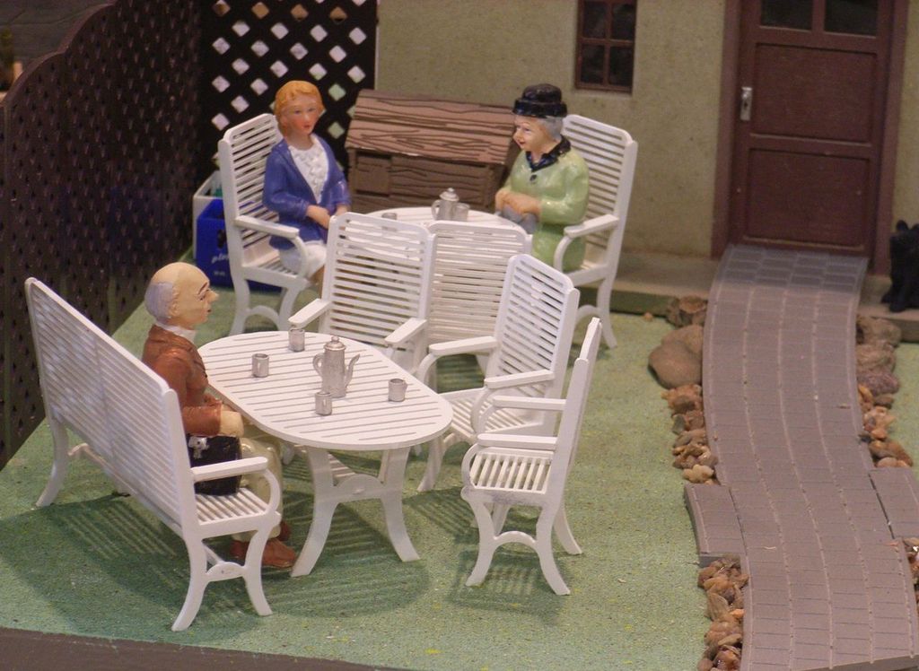 Gartenstuhl Breite ca. 25 mm