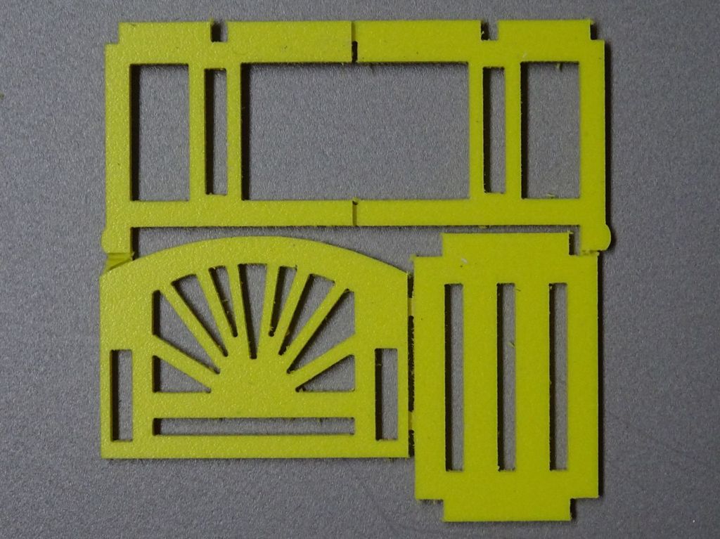 Gartenstuhl gelb ca. 40 x 30 x 45 mm