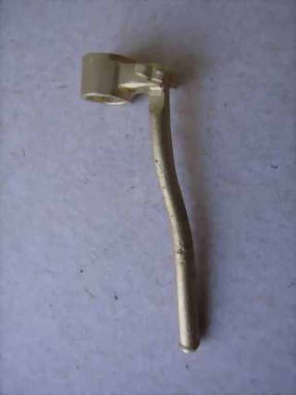 Handschwengel Länge ca. 35 mm für Rohr D = 5 mm, Messing