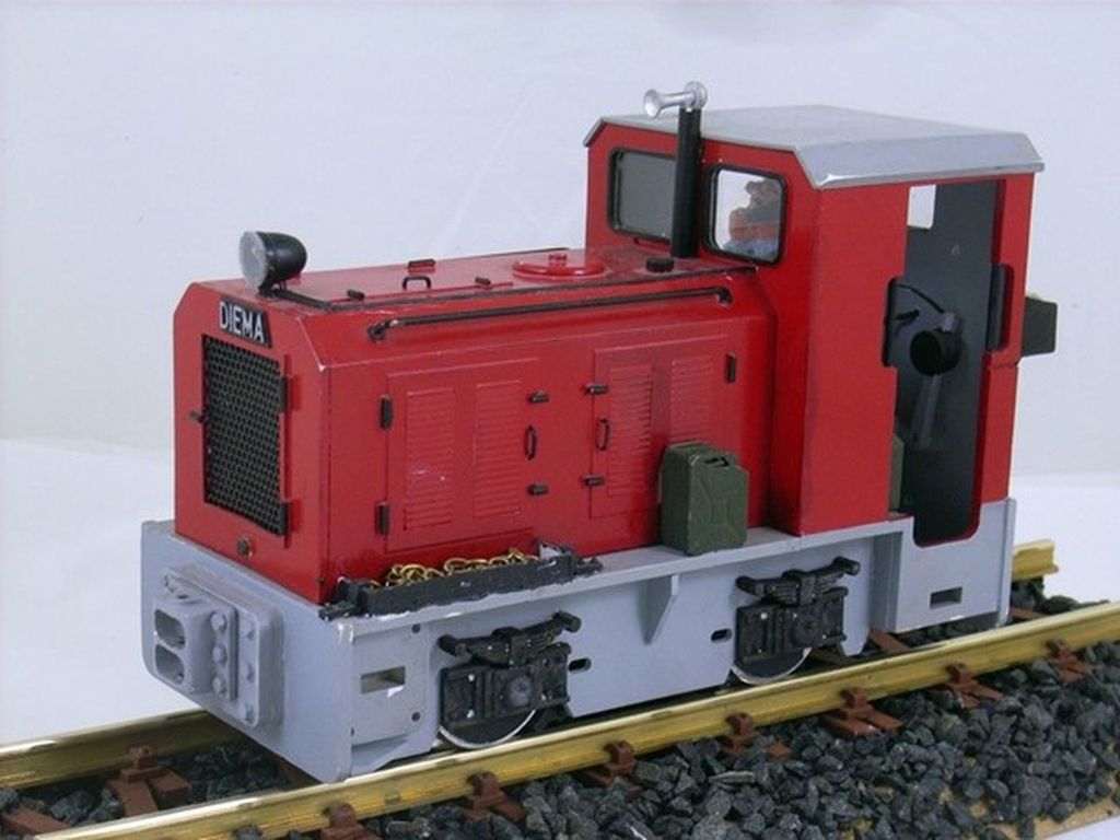 Diema DS 60, kompletter Bausatz Umbausatz für LGB-Toytrain-Lok
