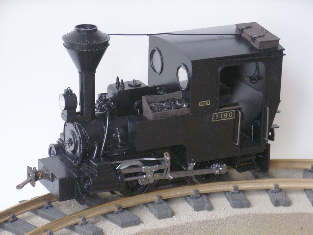 Krauss-Lok 1190 Max, Umbausatz passend zur Porter-Lok Rusty von LGB