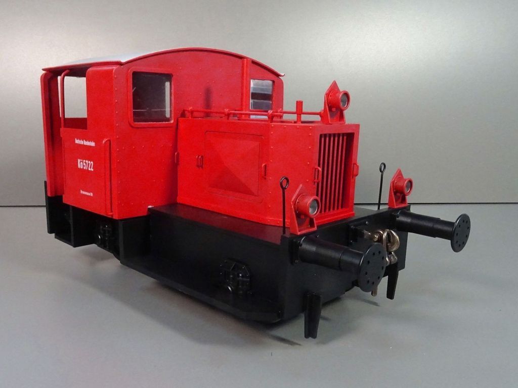 Rangierdiesellok Kö 1, zwei Antriebsachsen kompletter Bausatz