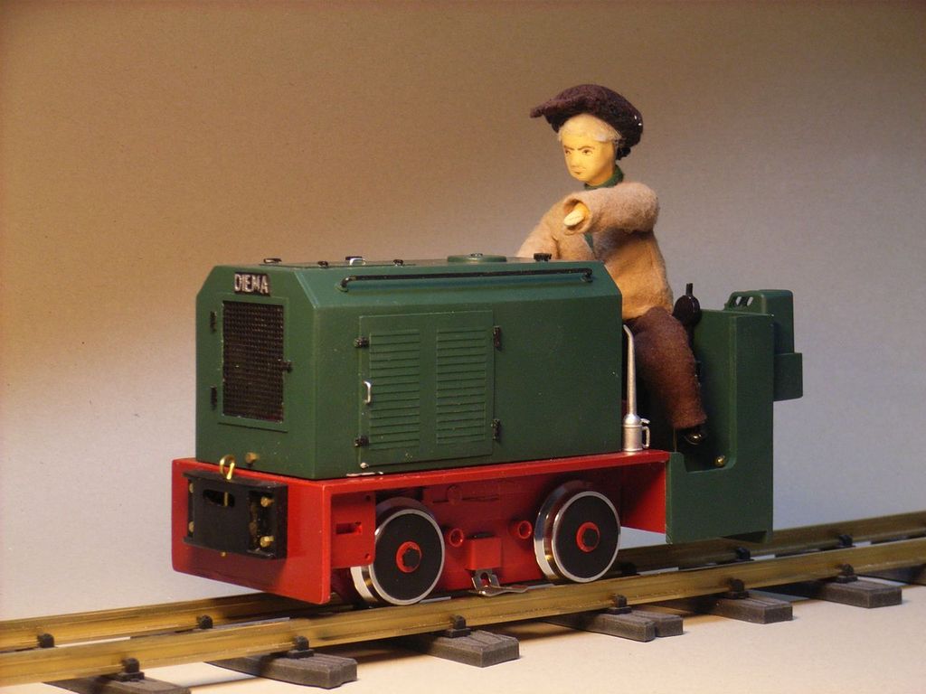 Diema DS 14, Gehäuse-Bausatz Maßstab 1:13,3 Umbausatz für LGB-Toytrain-Lok