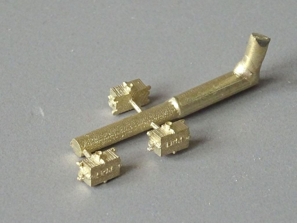 Elektroverteilerdosen für Dampflok 7 x 4 x 3 mm, 3 Stück