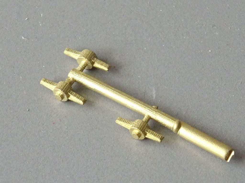 Betätigungsknebel für Ventile an Dampfloks 9 x 3 x 3 mm, 3 Stück