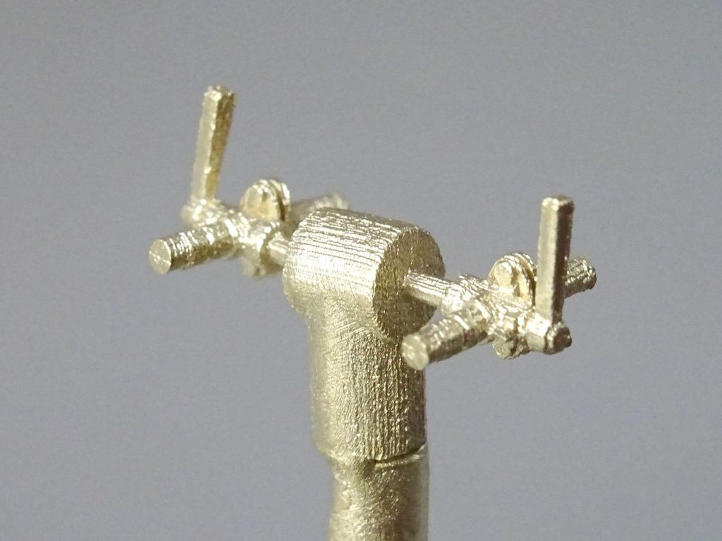 Lufthahn für Fahrzeuge 9 x 4 x 3 mm, 2 Stück