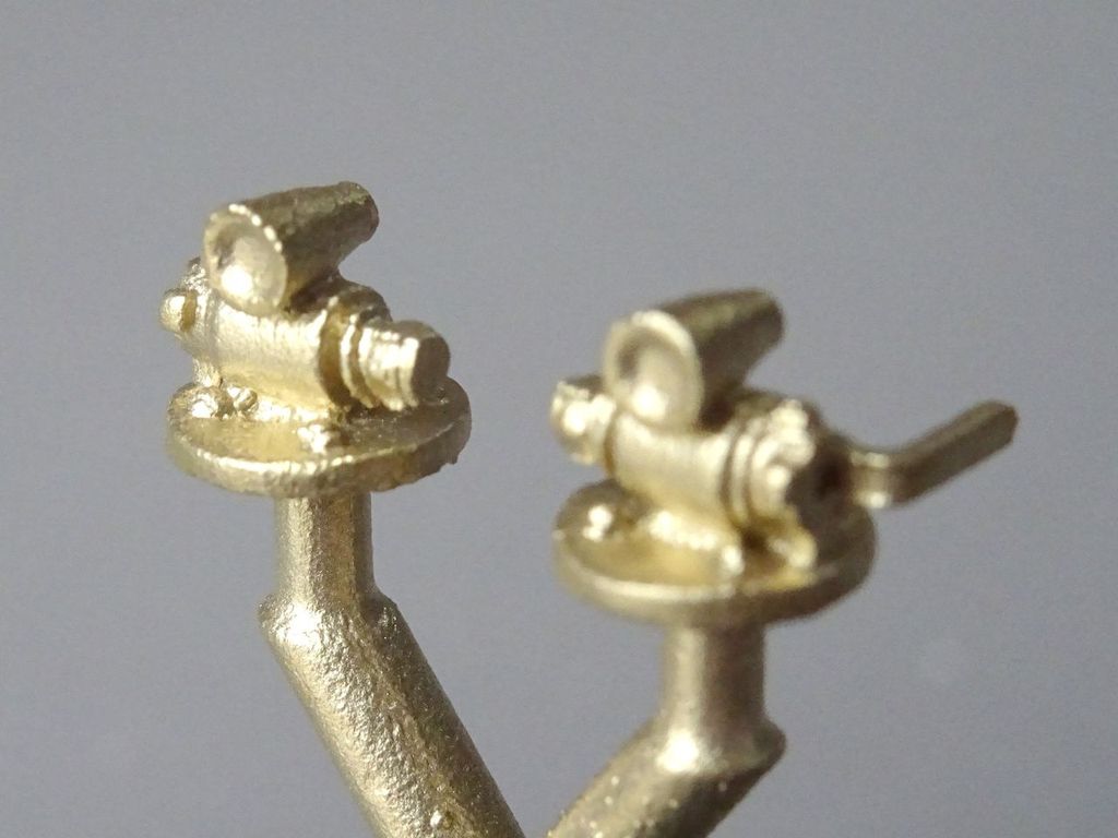 Heizkupplung für Harzfahrzeuge, 1 Paar 6 x 6 x 6 mm, 2 Stück