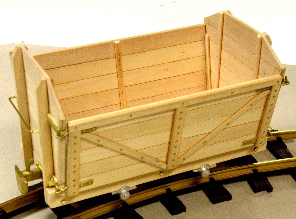 Kartoffellore 1:13,3 kompletter Bausatz Rahmengröße 200 x 80 mm, LüP 225 mm