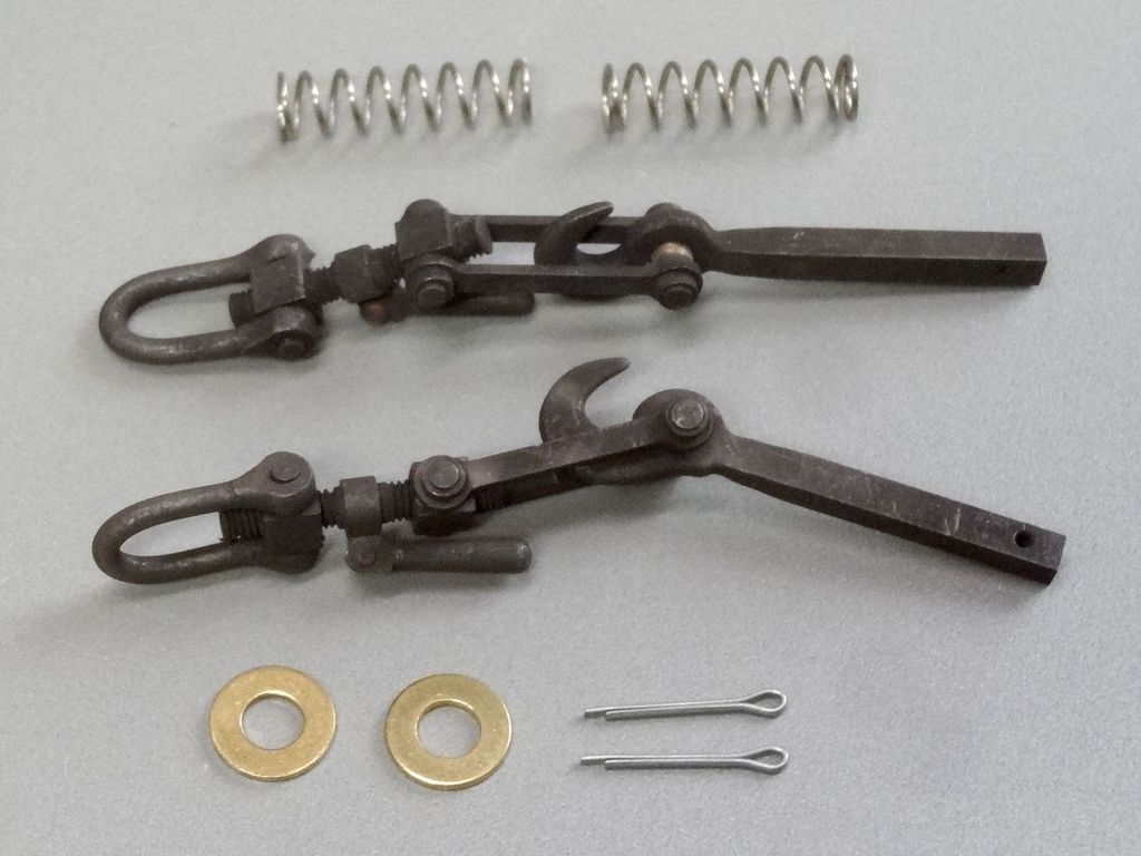 Spindelkupplung 1:22,5, 1 Paar Set für 1 Wagen